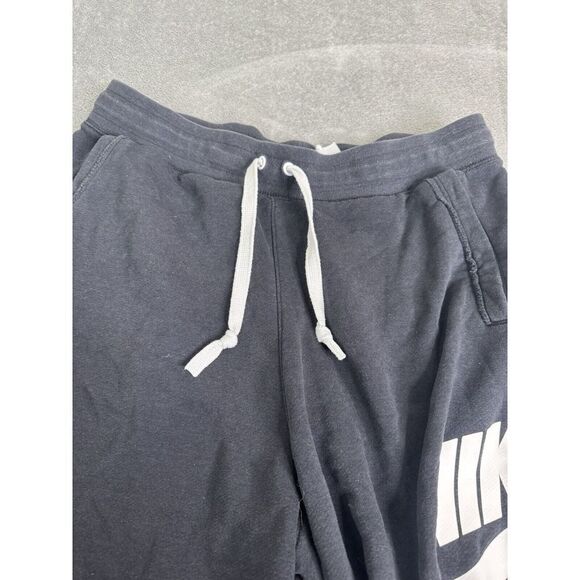 Nike Sportswear Alumni Men's French Terry Shorts Size Medium Black - Picture 5 of 12
